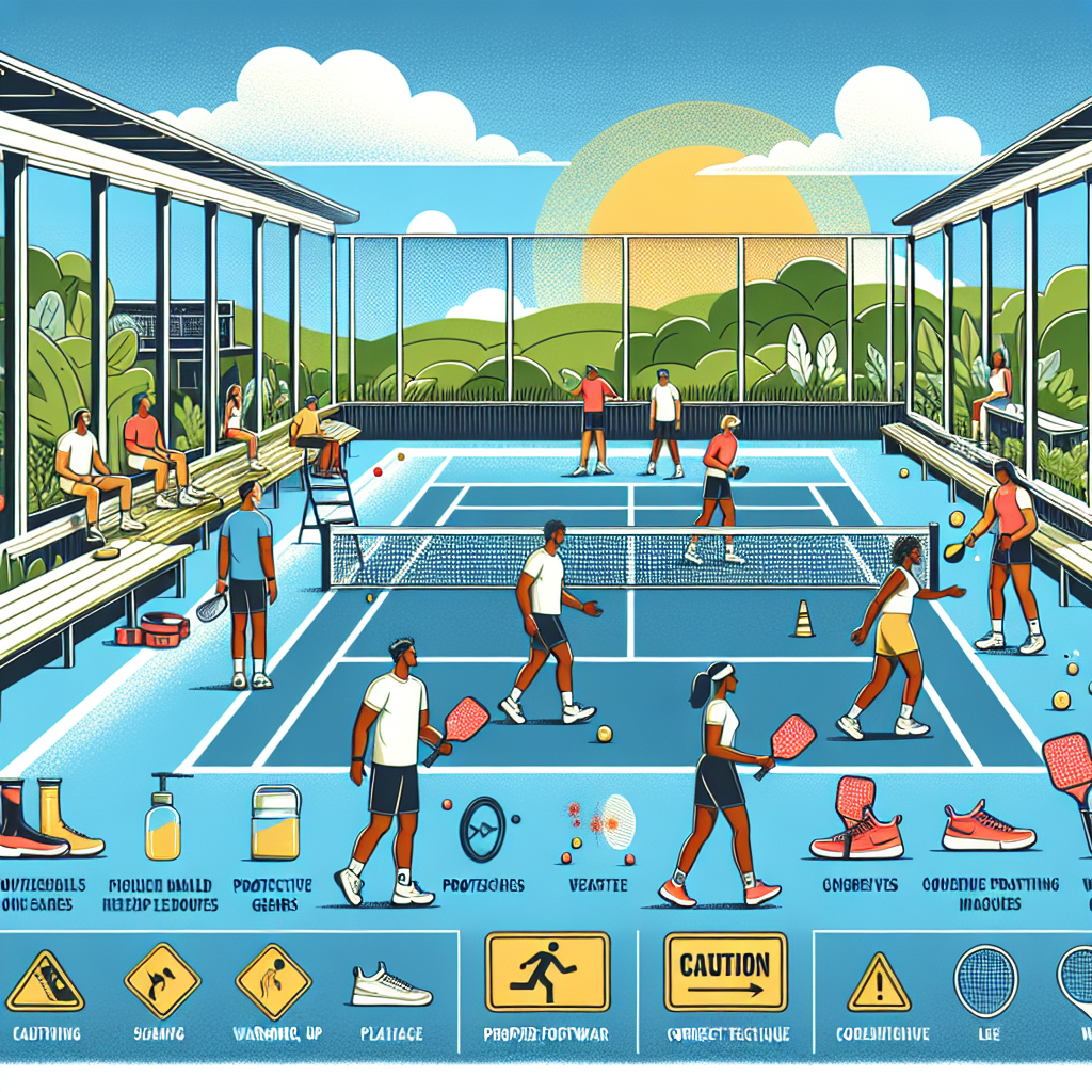 How to Prevent Common Injuries Related to Pickleball Court Surfaces