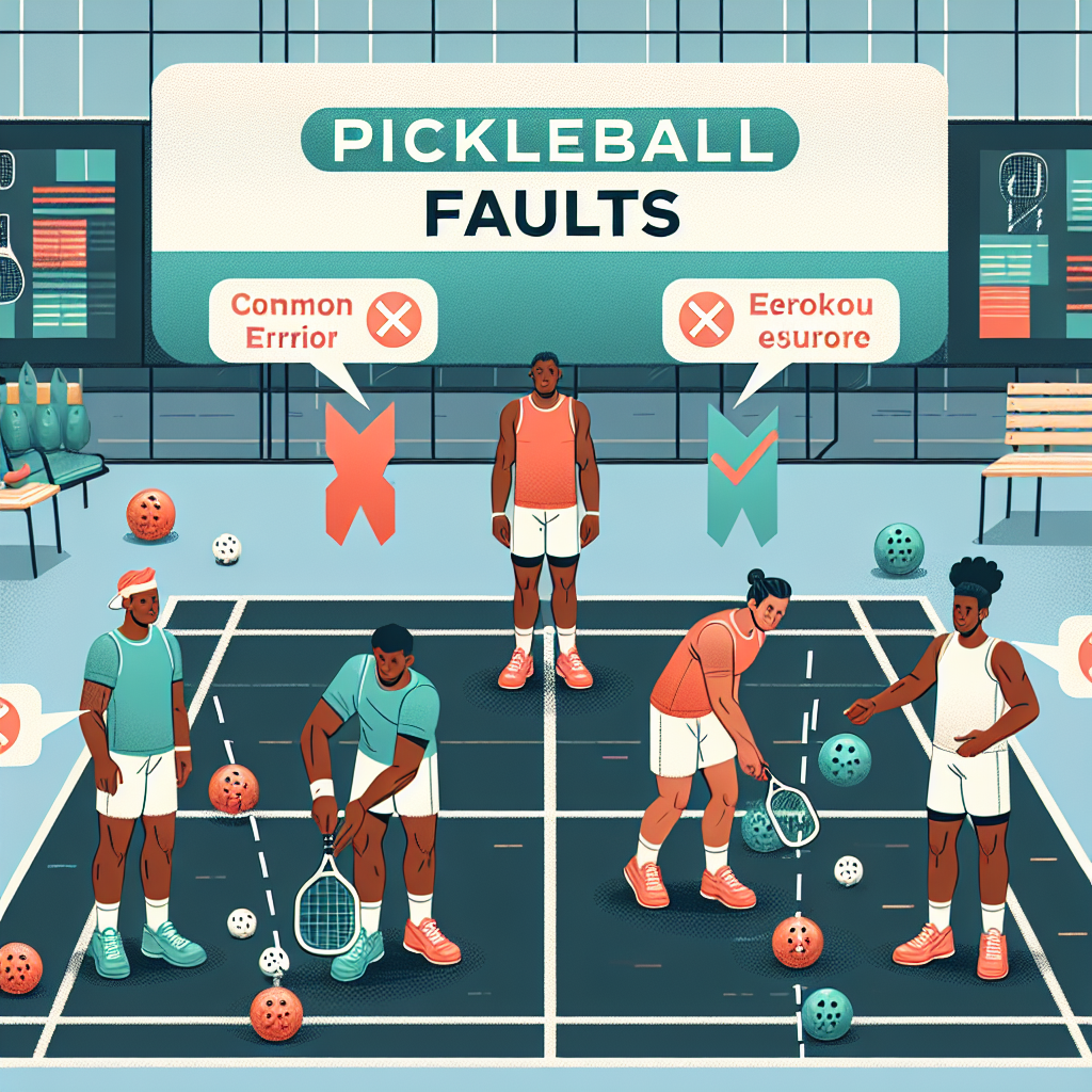 Understanding Pickleball Faults and How to Avoid Them in Matches