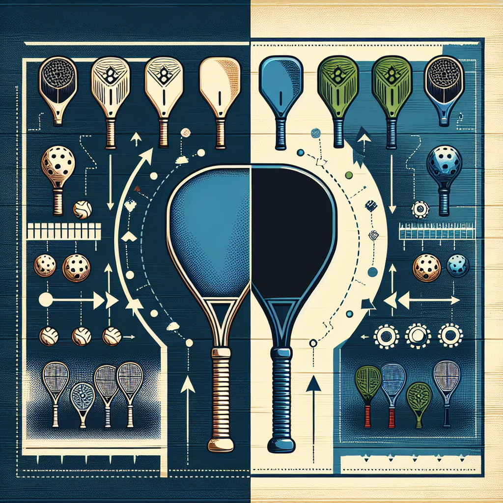 Understanding the Difference Between Beginner and Advanced Pickleball Paddles