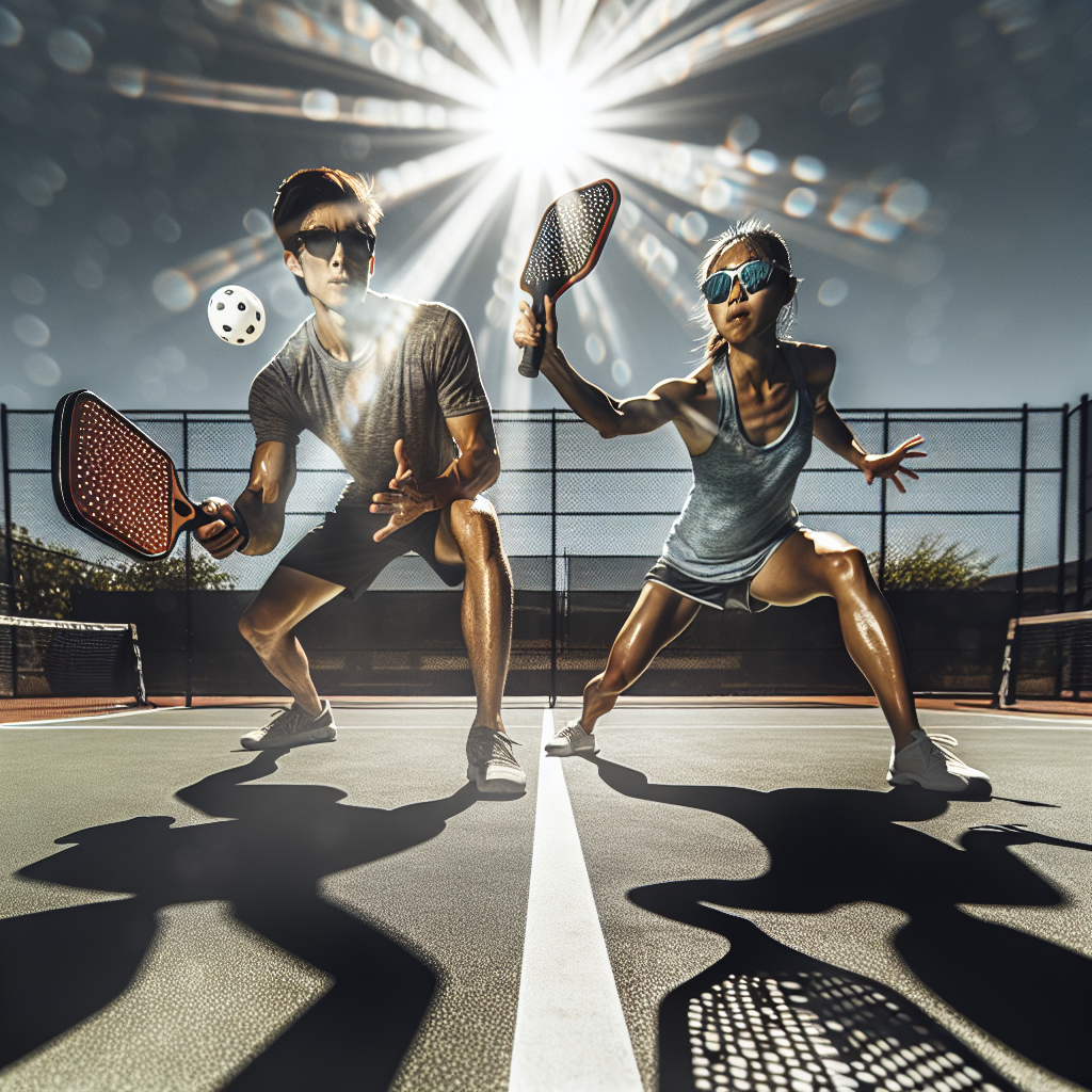 The Impact of Sun Glare on Pickleball Play and How to Adjust