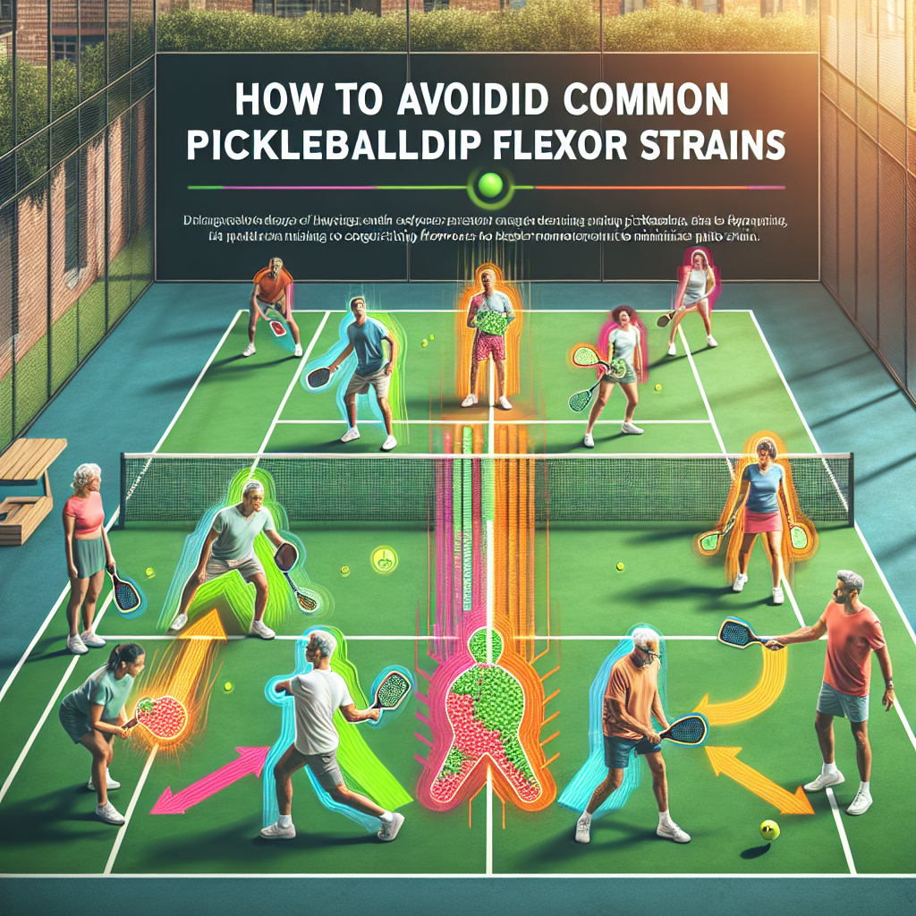 How to Avoid Common Pickleball-Related Hip Flexor Strains