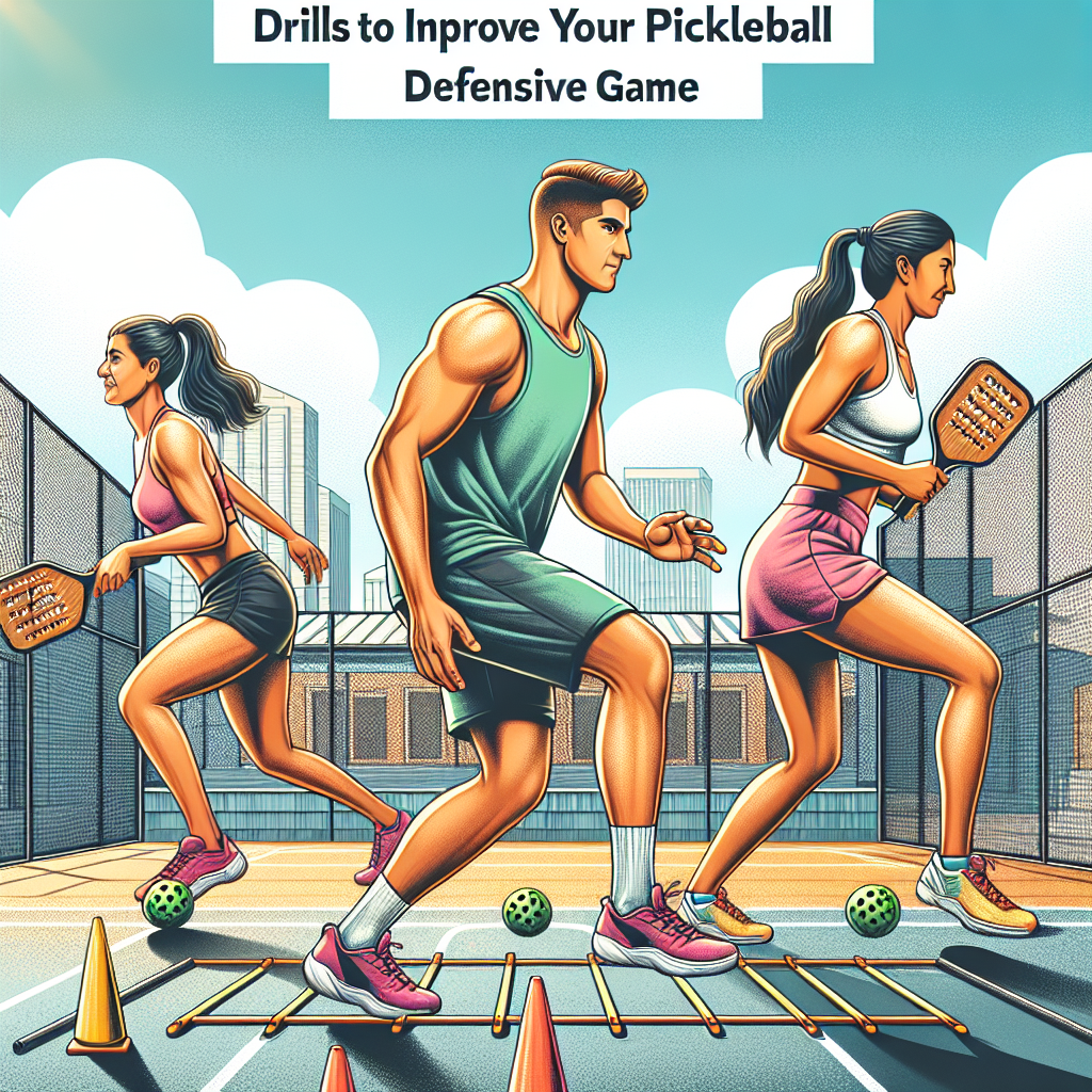 The Best Footwork Drills to Improve Your Pickleball Defensive Game