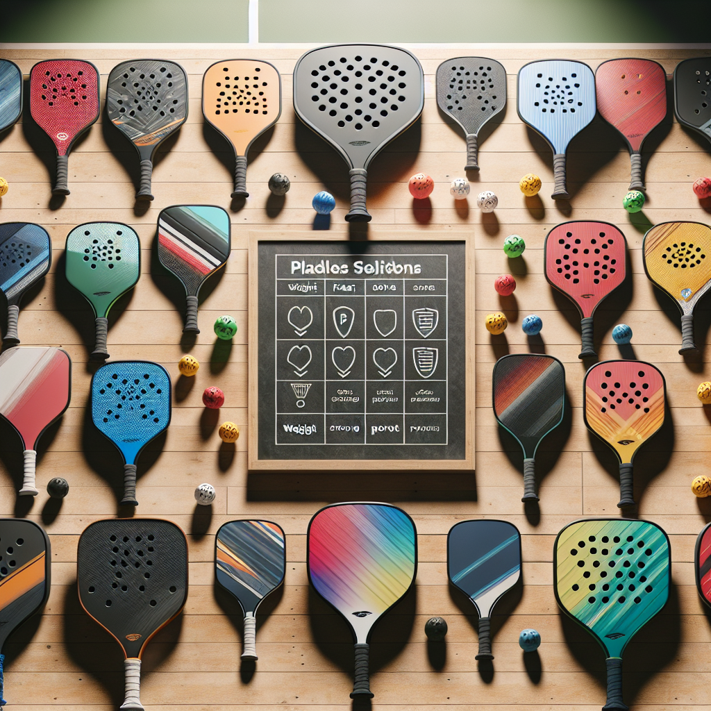 How to Choose the Right Pickleball Paddle for Your Playing Style