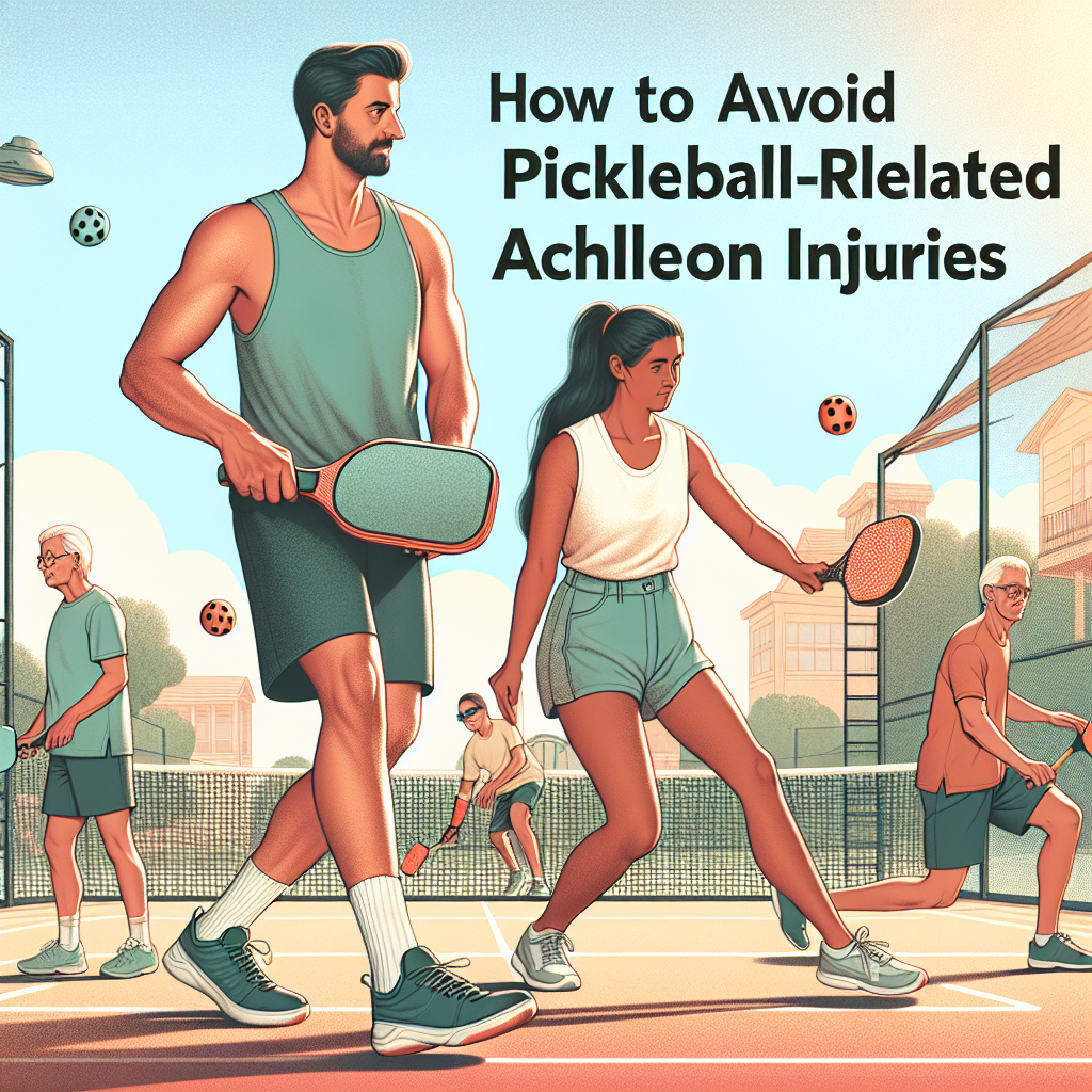 How to Avoid Pickleball-Related Achilles Tendon Injuries