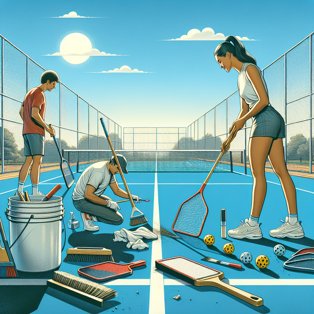 The Best Maintenance Tips for Keeping Outdoor Pickleball Courts in Top Shape