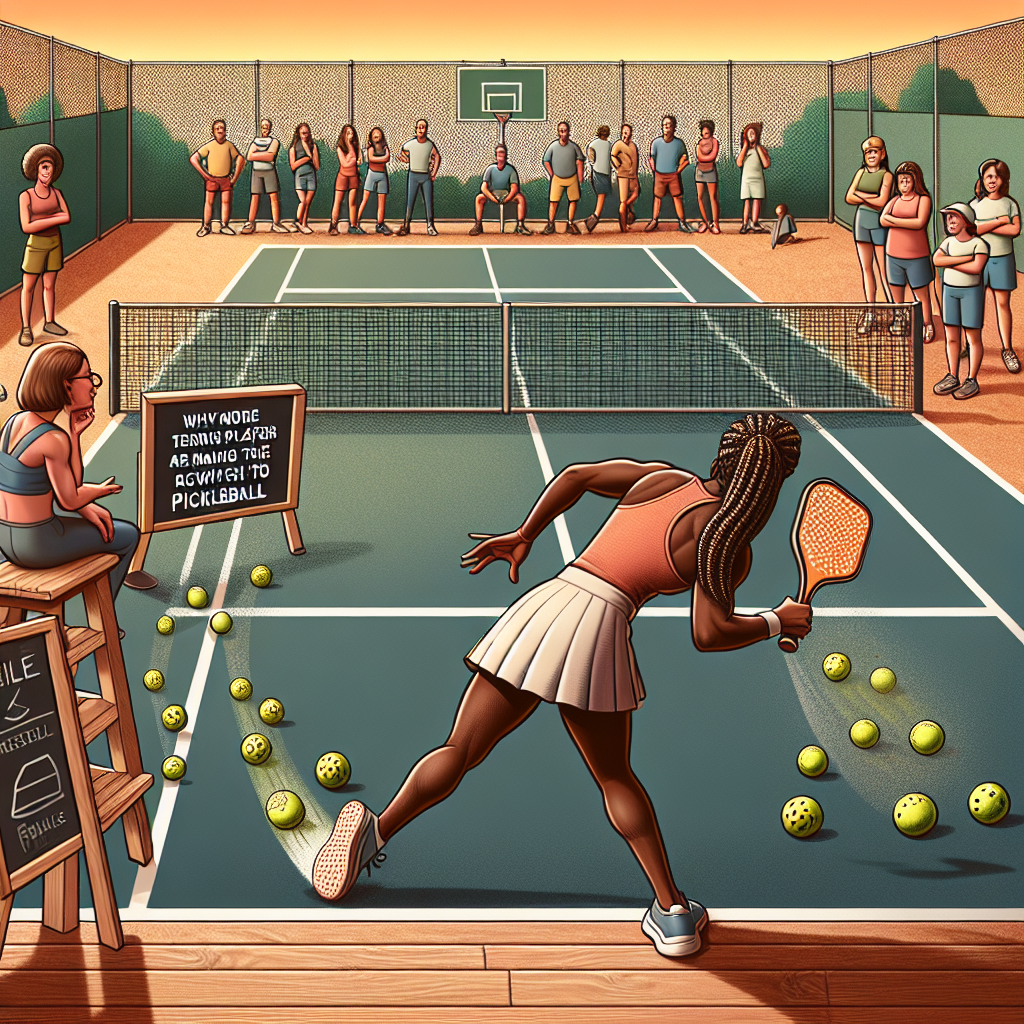 Why More Tennis Players Are Making the Switch to Pickleball
