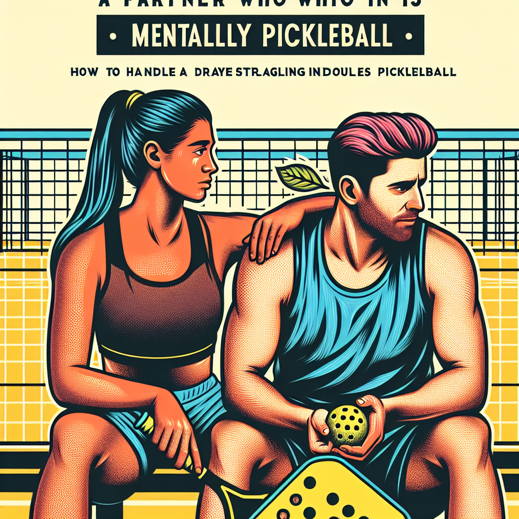 How to Handle a Partner Who Is Mentally Struggling in Doubles Pickleball
