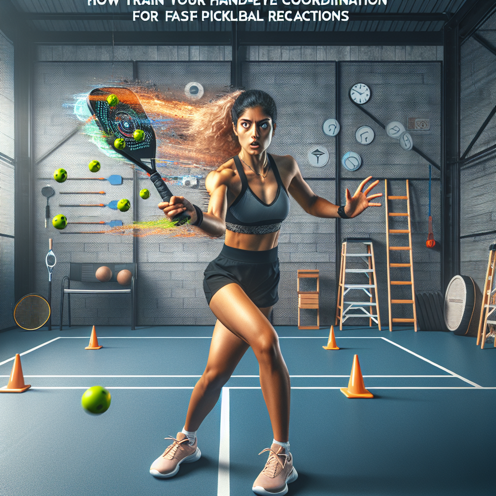 How to Train Your Hand-Eye Coordination for Faster Pickleball Reactions