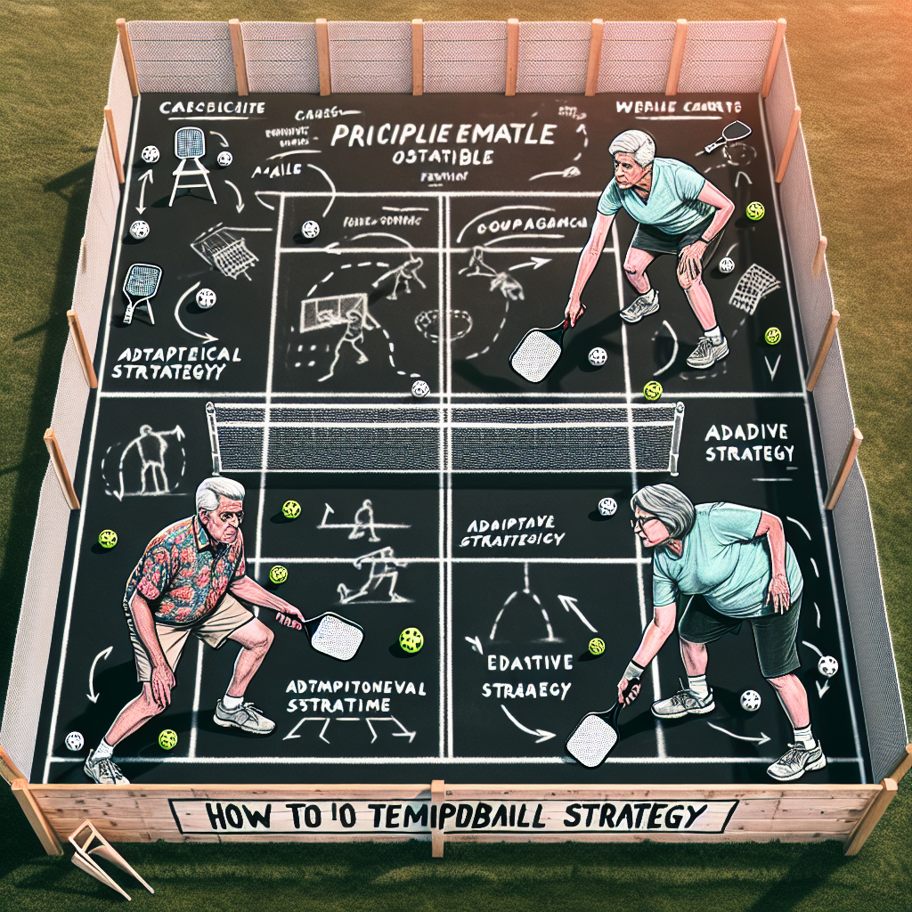 How to Adjust Your Pickleball Strategy for Playing on Temporary Courts