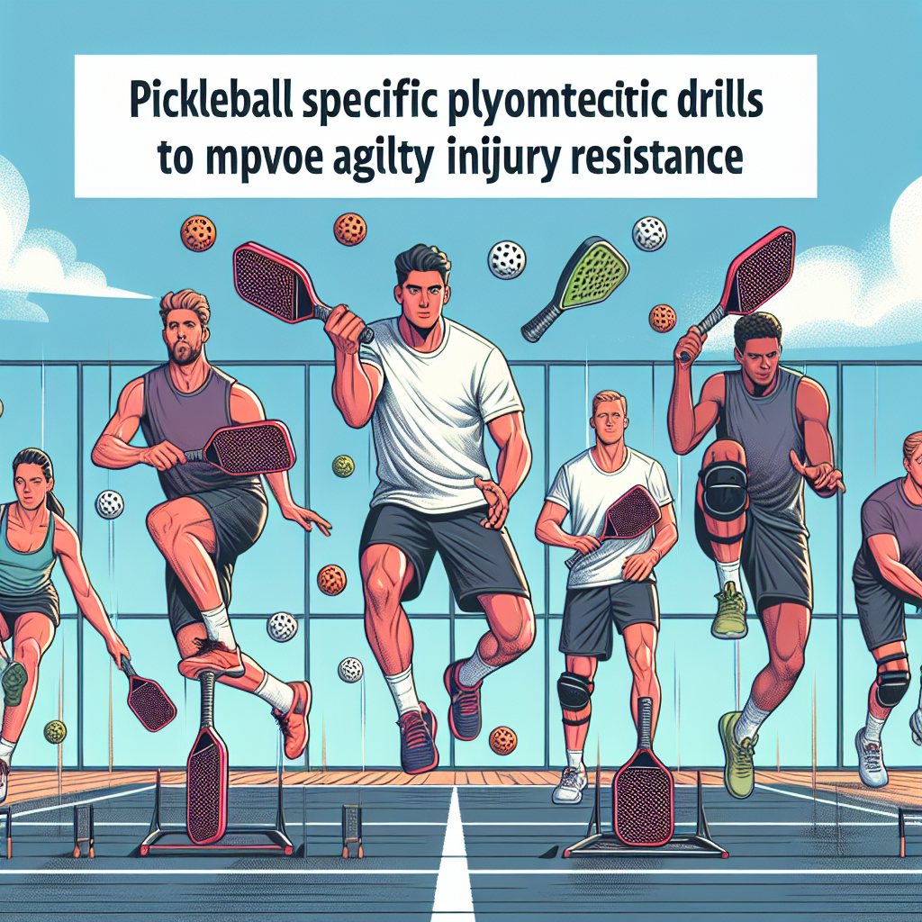 Pickleball-Specific Plyometric Drills to Improve Agility and Injury Resistance
