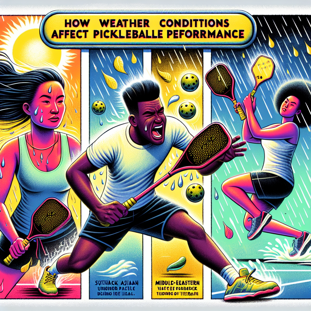 How Weather Conditions Affect Pickleball Paddle Performance