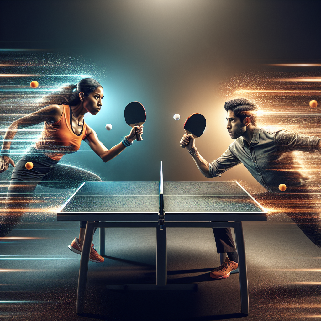 Why Some Paddles Are Better for Fast Hands Battles at the Net