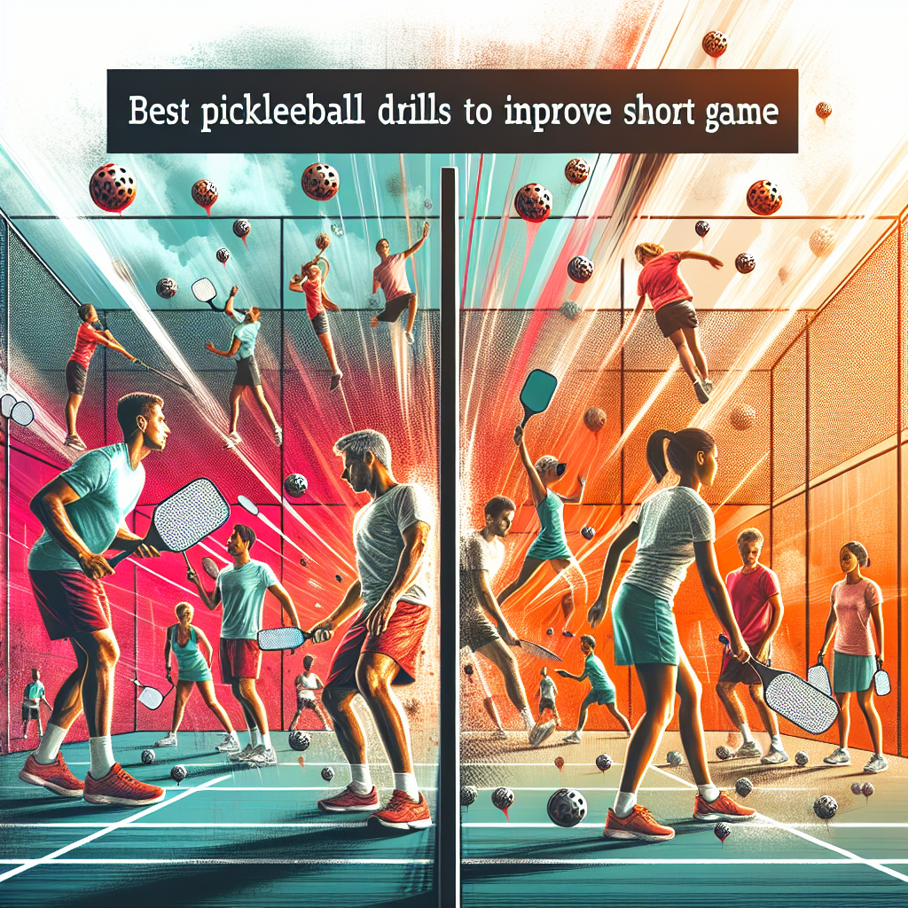 The Best Pickleball Drills to Improve Your Short Game and Net Play