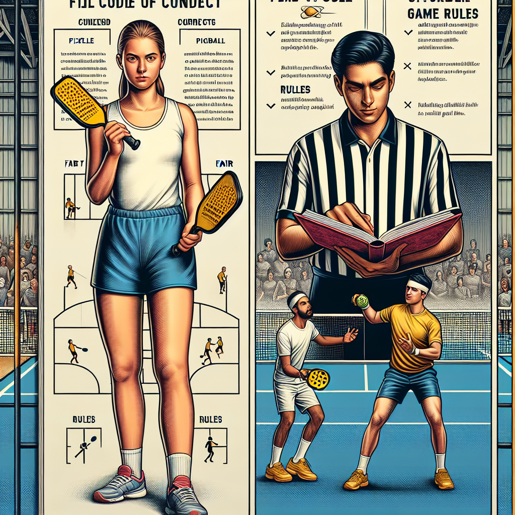 Understanding the Pickleball Code of Conduct and Fair Play Regulations