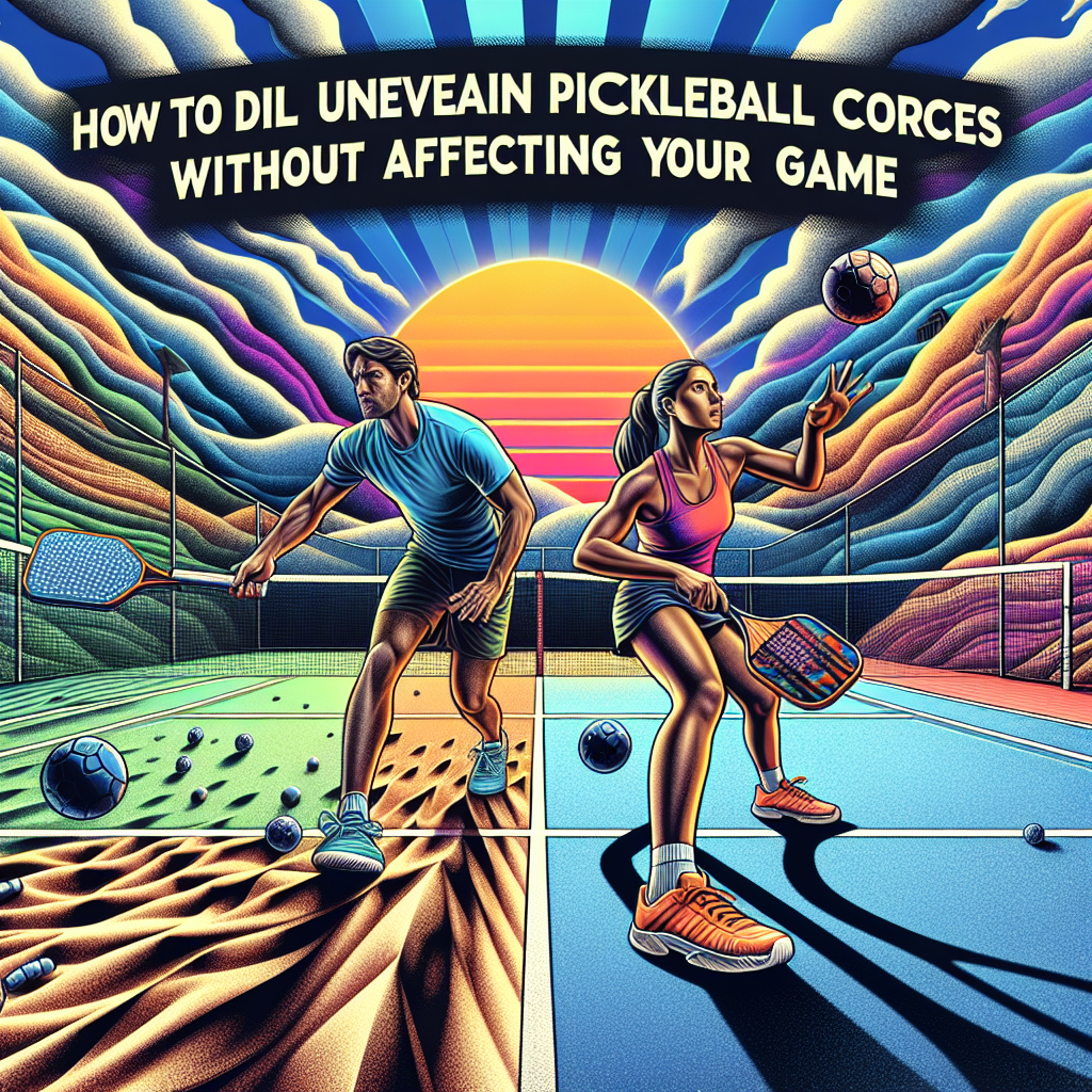 How to Deal With Uneven Pickleball Court Surfaces Without Affecting Your Game