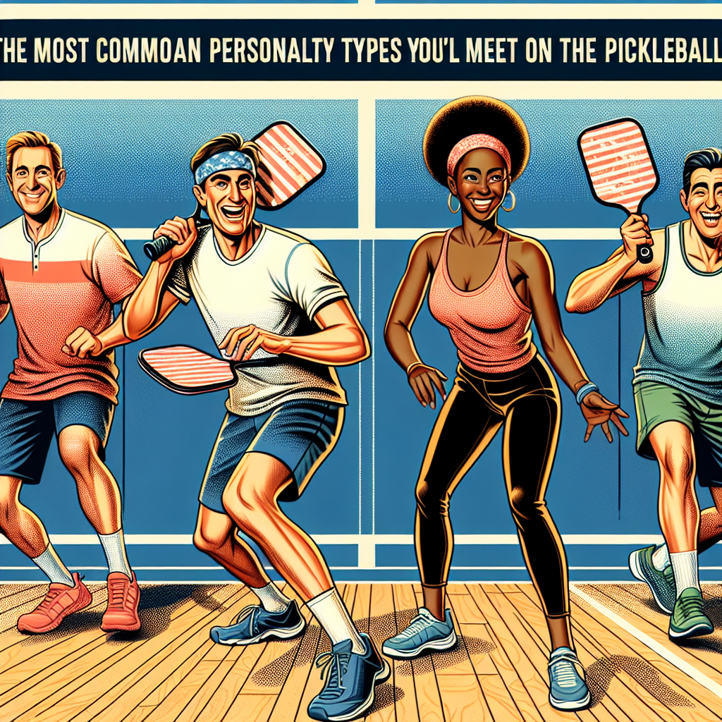 The Most Common Personality Types You’ll Meet on the Pickleball Court