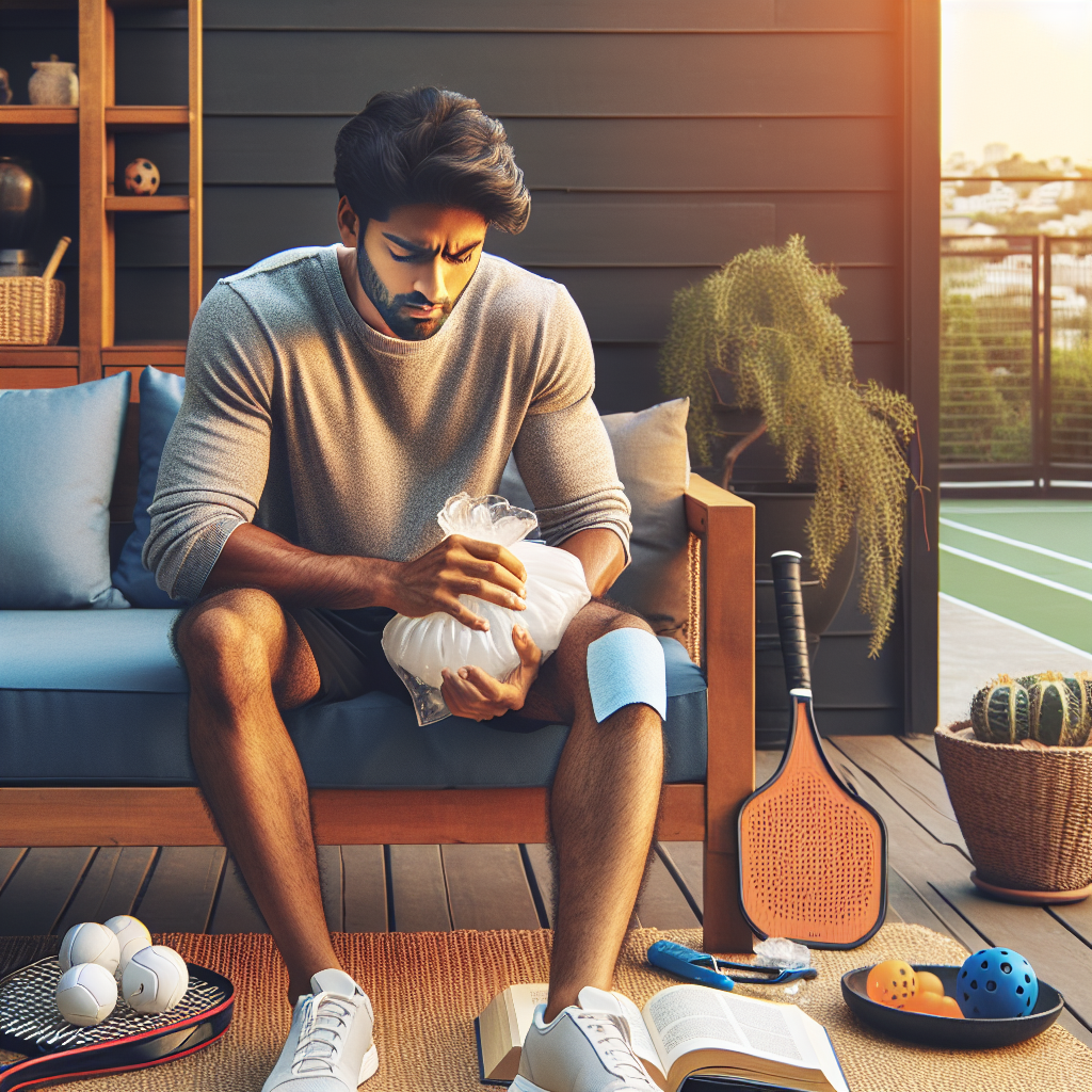 How to Properly Ice and Treat a Pickleball Injury for Faster Recovery