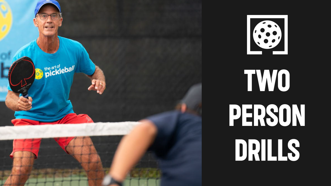 Pickleball Drills You Can Do with Your Partner - Develop Better Shot Timing and Communication