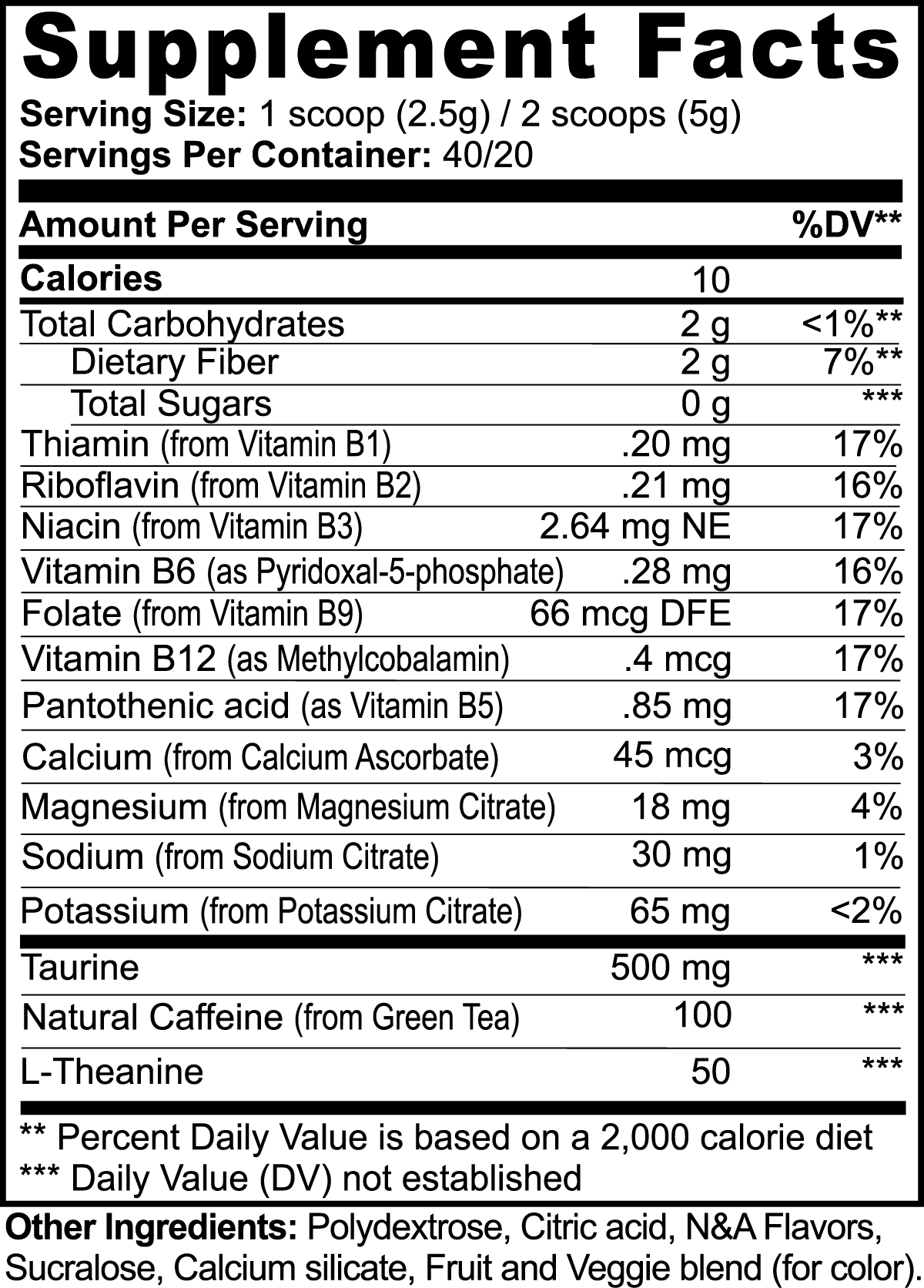 Olympus Citrus 🍊 Big Dink Energy Boost - 40 Servings (3.52oz)