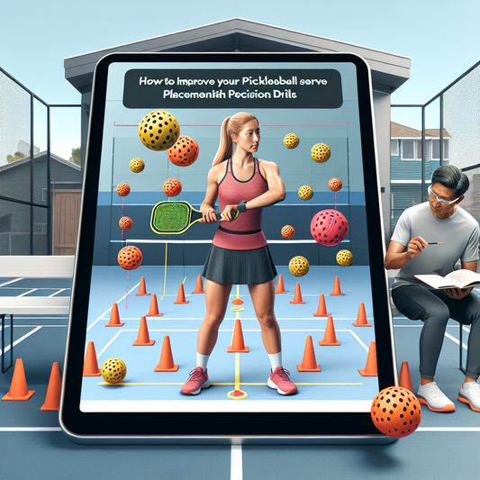 How to Improve Your Pickleball Serve Placement With Precision Drills