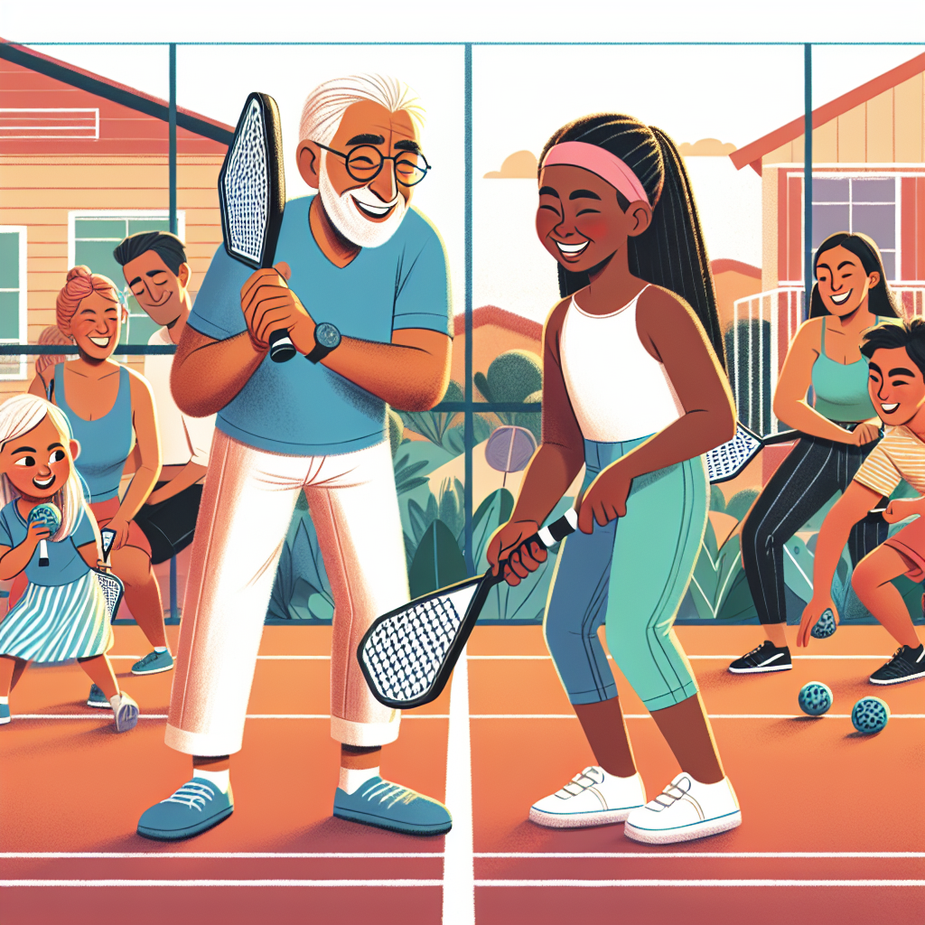How to Turn Pickleball Into a Fun Family Activity for All Ages