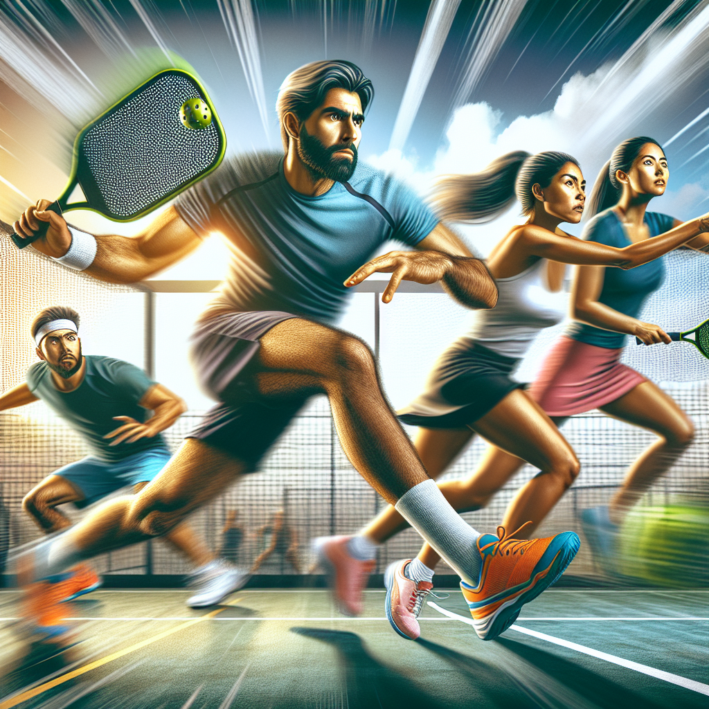How to Handle Opponents Who Play Aggressive and Fast-Paced Pickleball