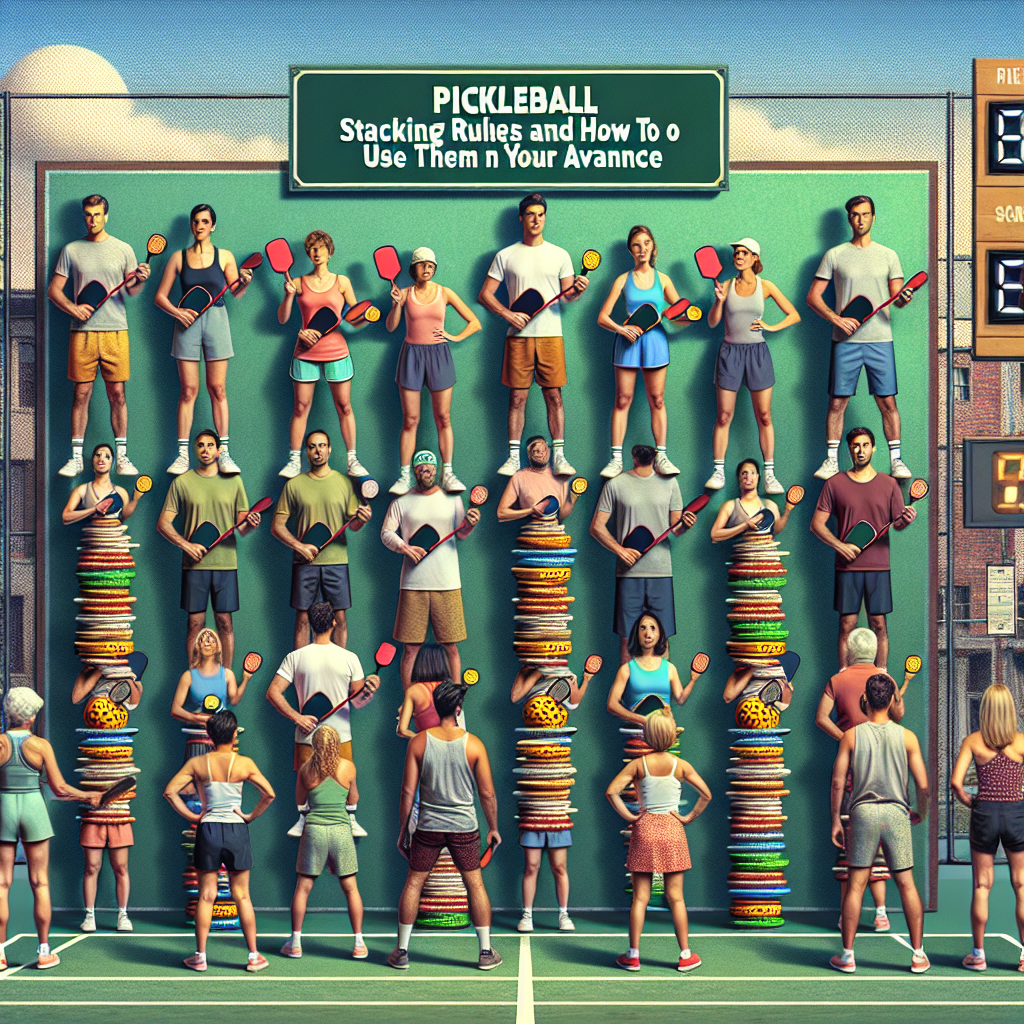 Pickleball Stacking Rules and How to Use Them to Your Advantage
