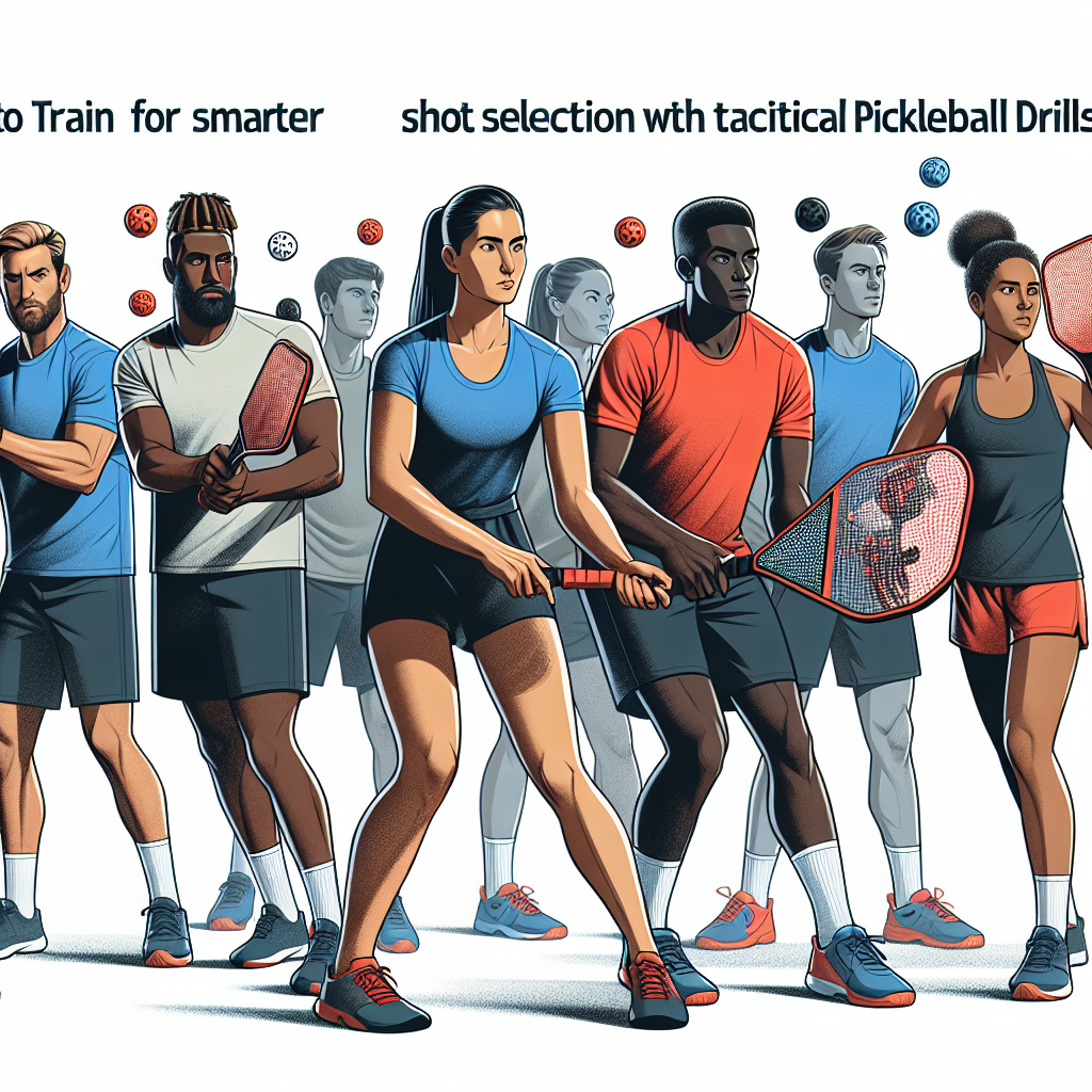 How to Train for Smarter Shot Selection With Tactical Pickleball Drills