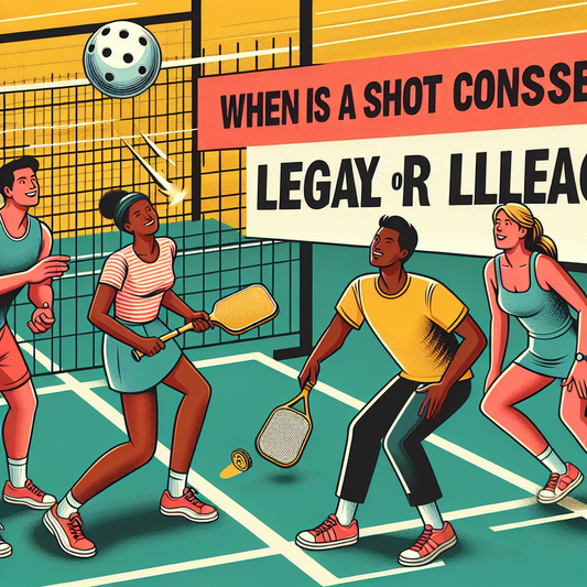 When Is a Shot Considered Legal or Illegal in Pickleball