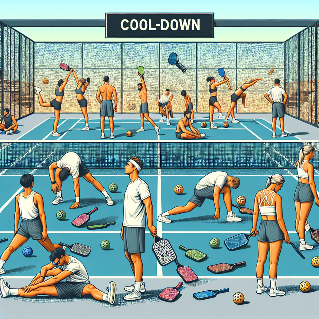 Pickleball Cool-Down Exercises to Reduce Stiffness and Improve Recovery