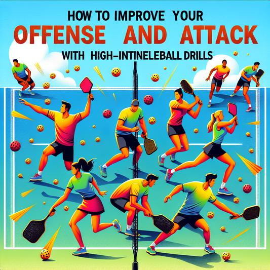 How to Improve Your Offense and Attack With High-Intensity Pickleball Drills