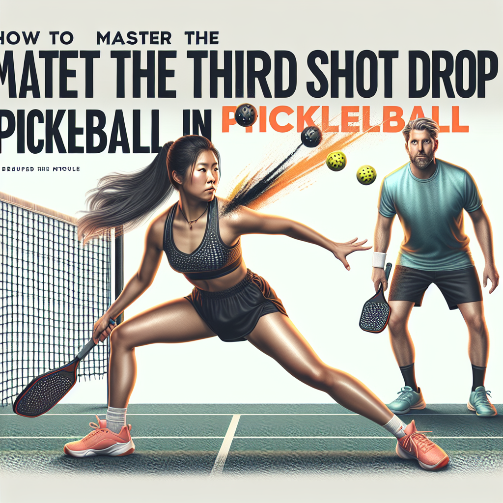 How to Master the Art of the Third Shot Drop in Pickleball