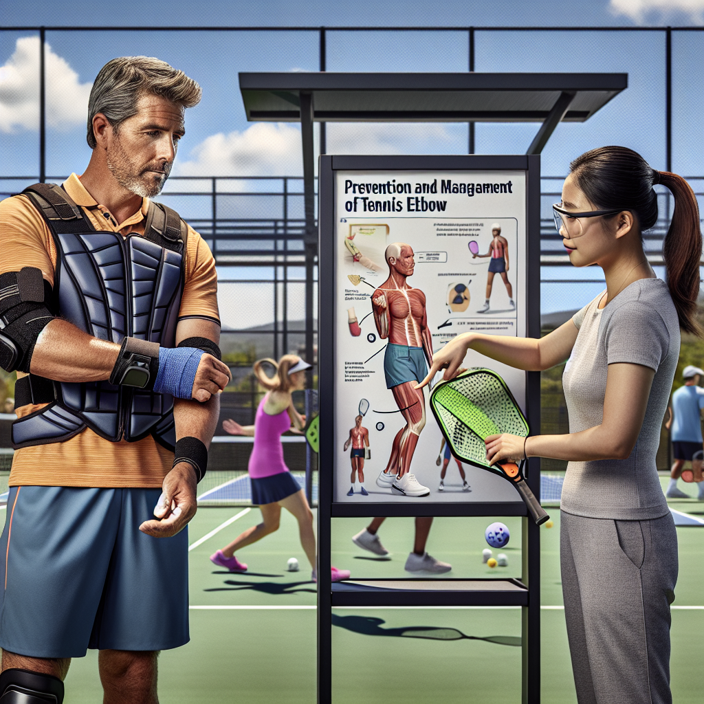 How to Manage and Prevent Tennis Elbow in Pickleball Players