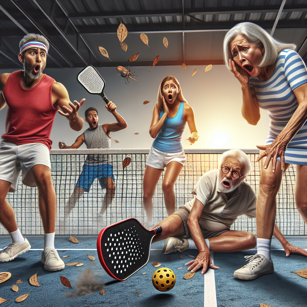 How Pickleball Handles Accidental Paddle Drops and Equipment Failures