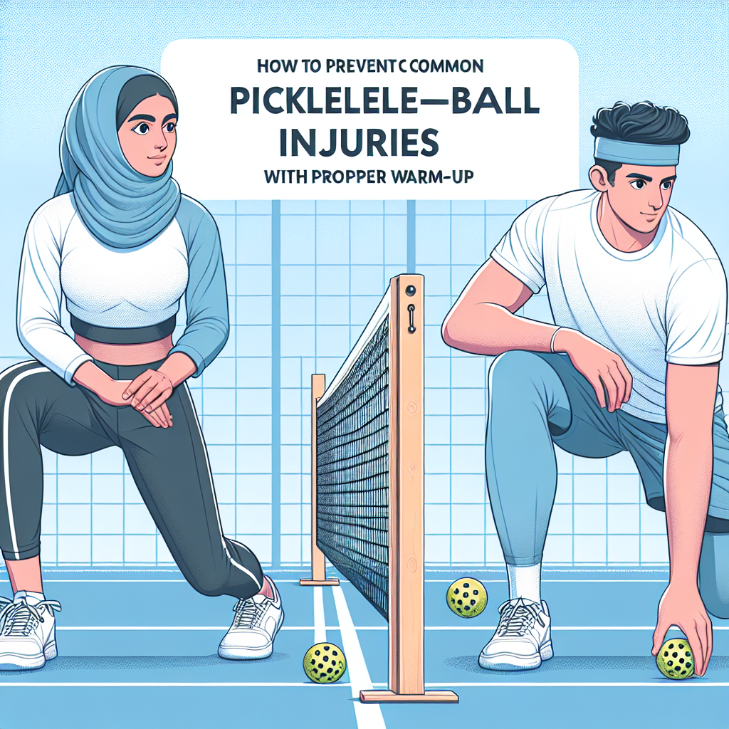 How to Prevent Common Pickleball Injuries With Proper Warm-Ups