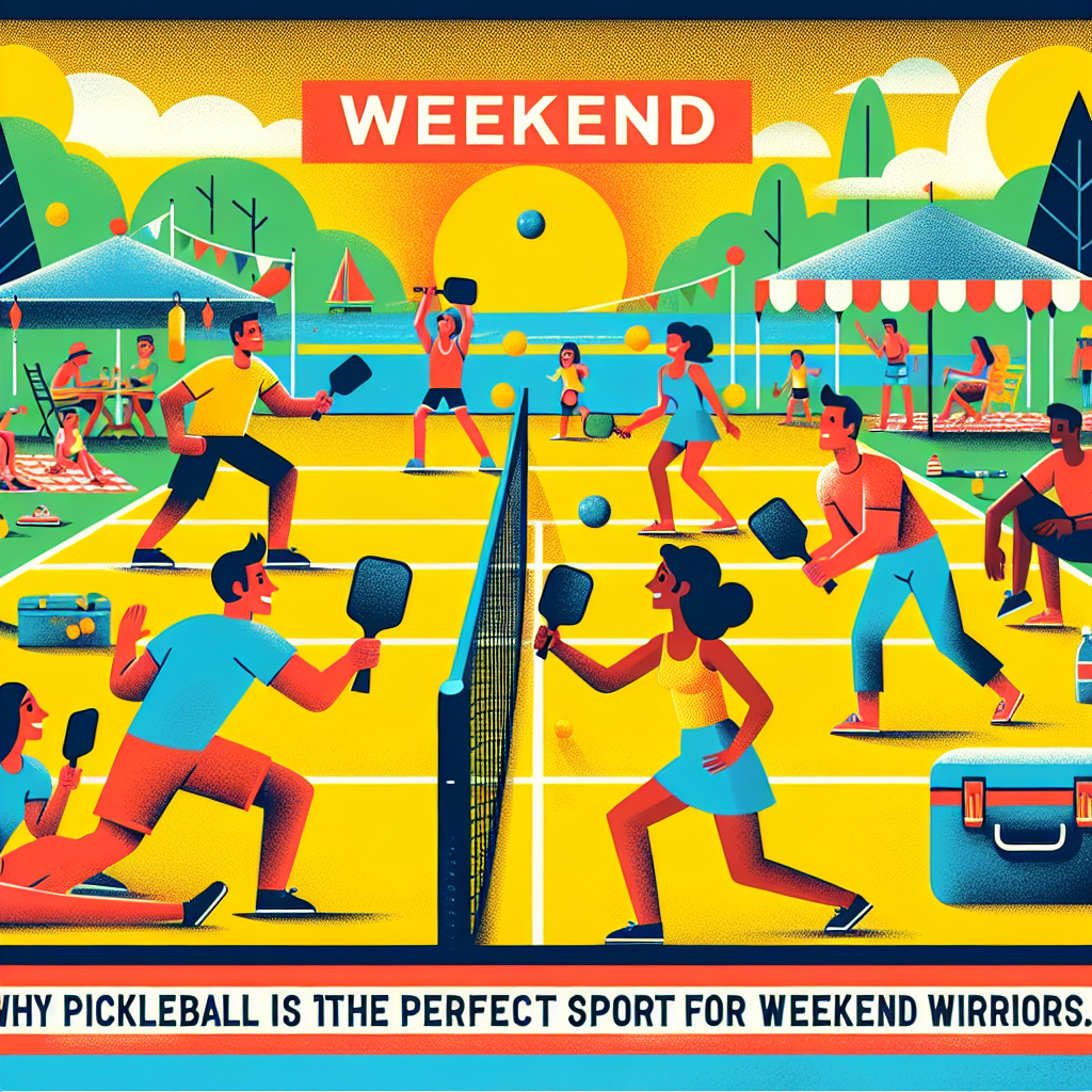 Why Pickleball Is the Perfect Sport for Weekend Warriors