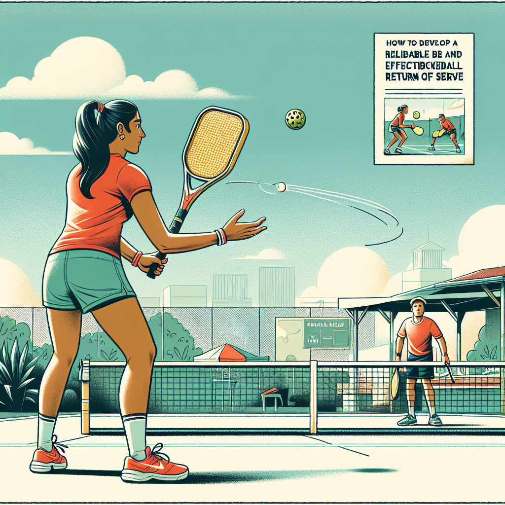 How to Develop a Reliable and Effective Pickleball Return of Serve