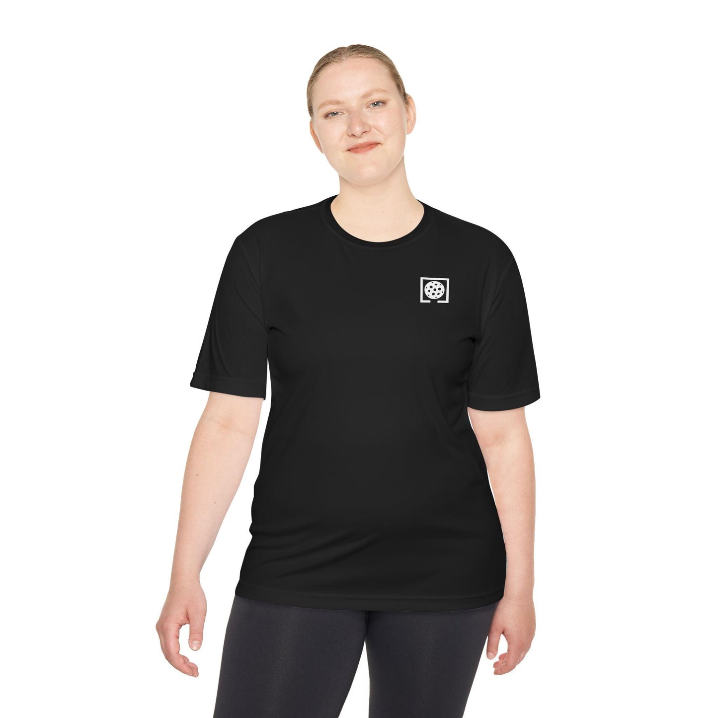 Unisex Pickleball Moisture Wicking Tee - 100% Polyester