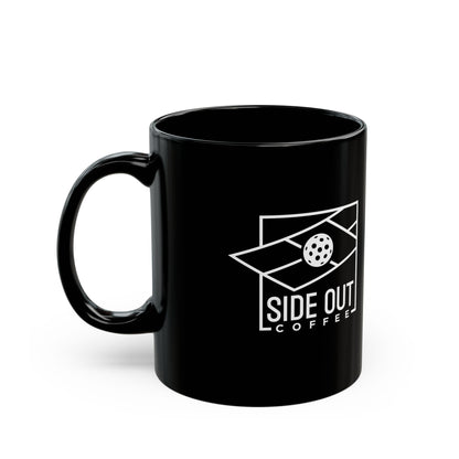 #pickleballislife Black Mug - Perfect Gift for Pickleball Enthusiasts | 11oz & 15oz Options