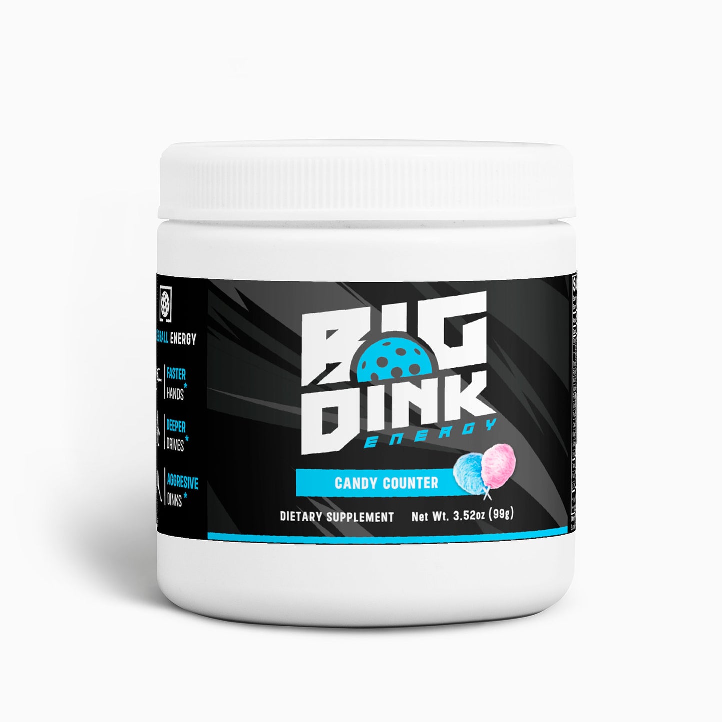 Cotton Candy Counter 🍭 Big Dink Energy Boost - 40 Servings (3.52oz)