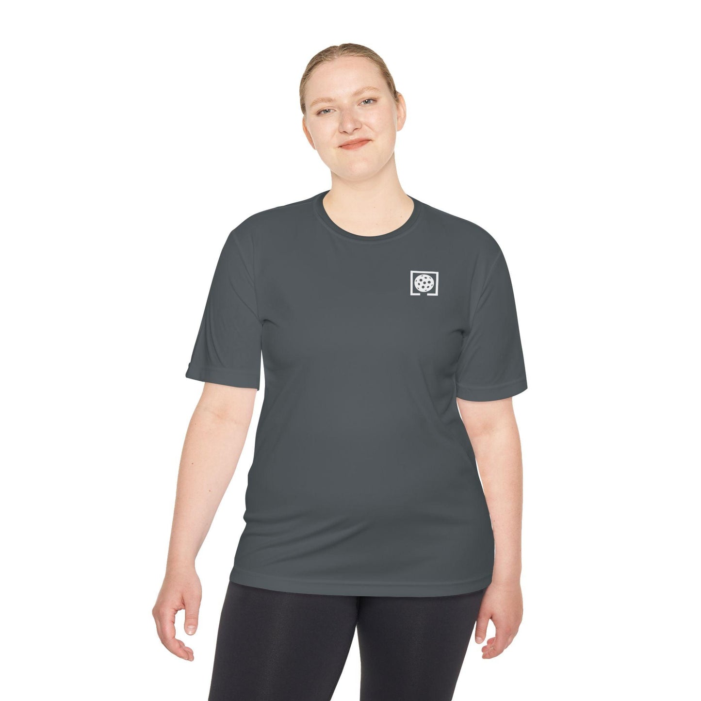 Unisex Pickleball Moisture Wicking Tee - 100% Polyester