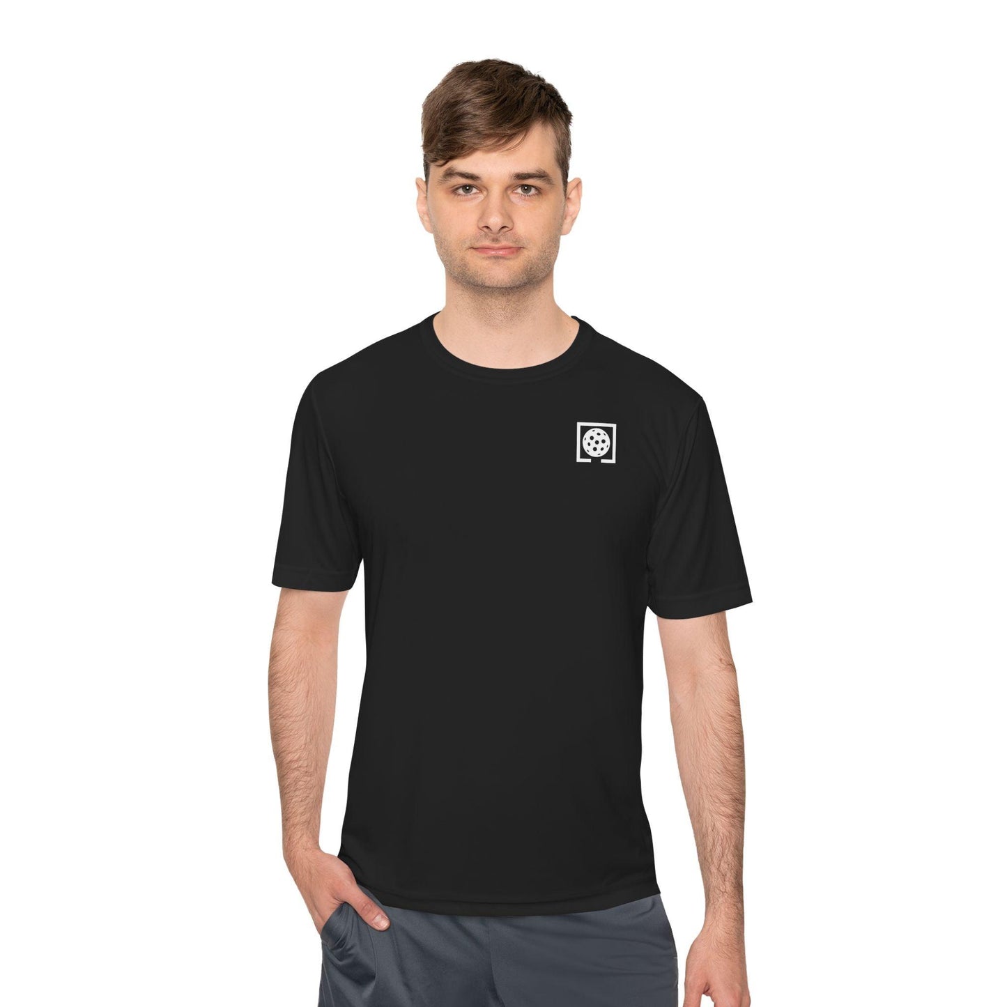 Unisex Pickleball Moisture Wicking Tee - 100% Polyester