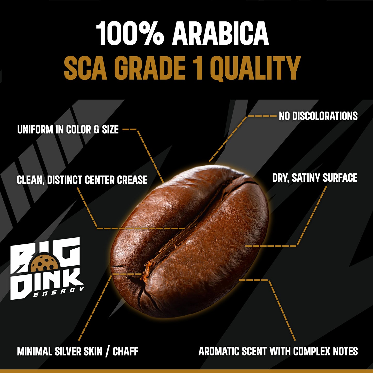 Big Dink Energy - Light Roast - The Official Coffee of Pickleball - 12oz Box