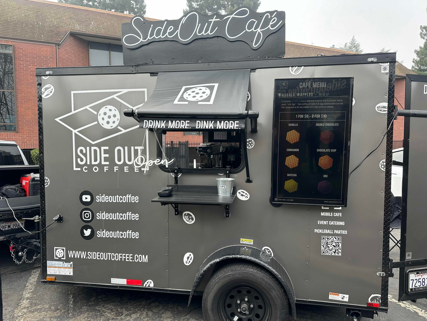Mobile Coffee & Waffle Shop