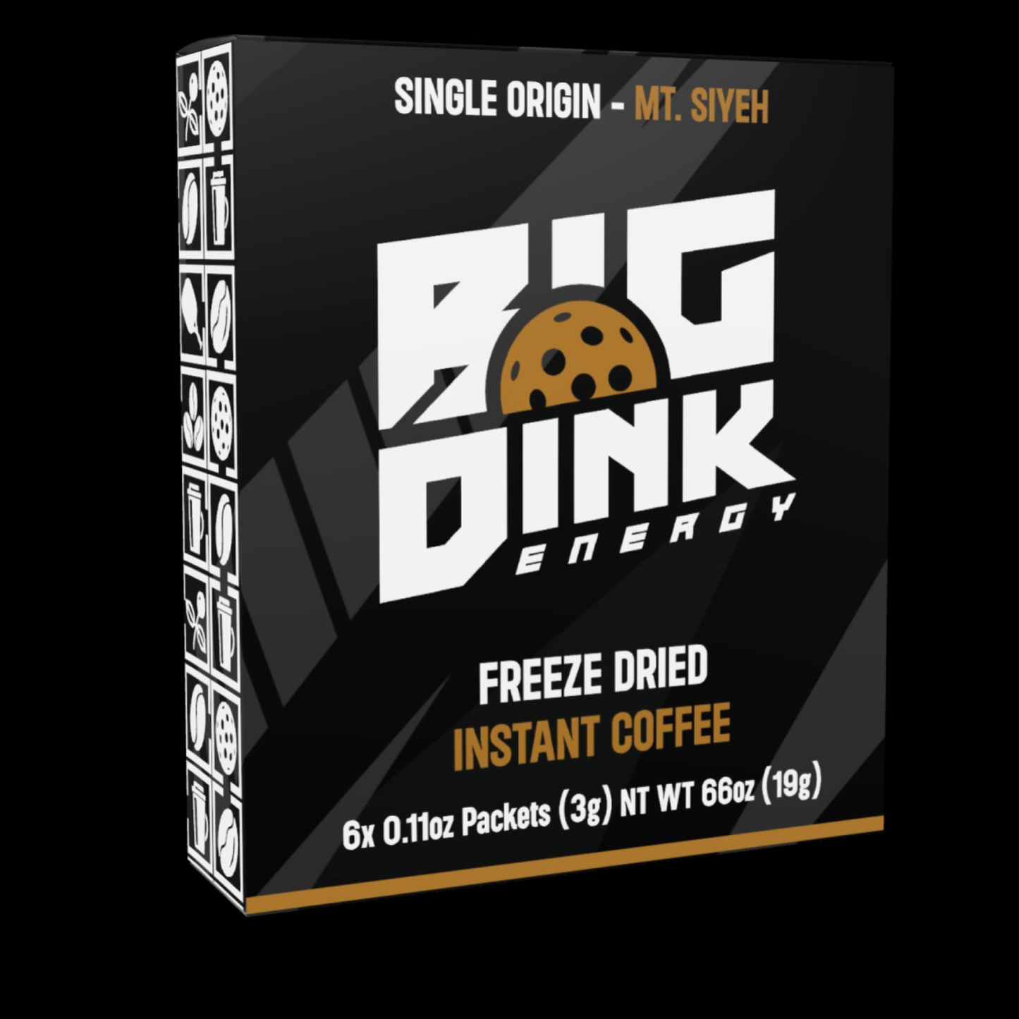 Big Dink Energy - Freeze Dried Instant Coffee - The Official Coffee of Pickleball - 6 Packets