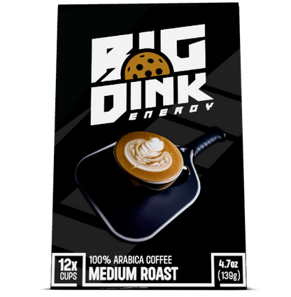 Big Dink Energy - Medium Roast - 12 Single Use Cups - The Official Coffee of Pickleball